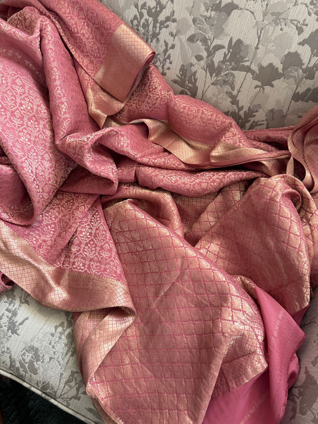 Pure Mysore Brocade Crepe Silk Saree