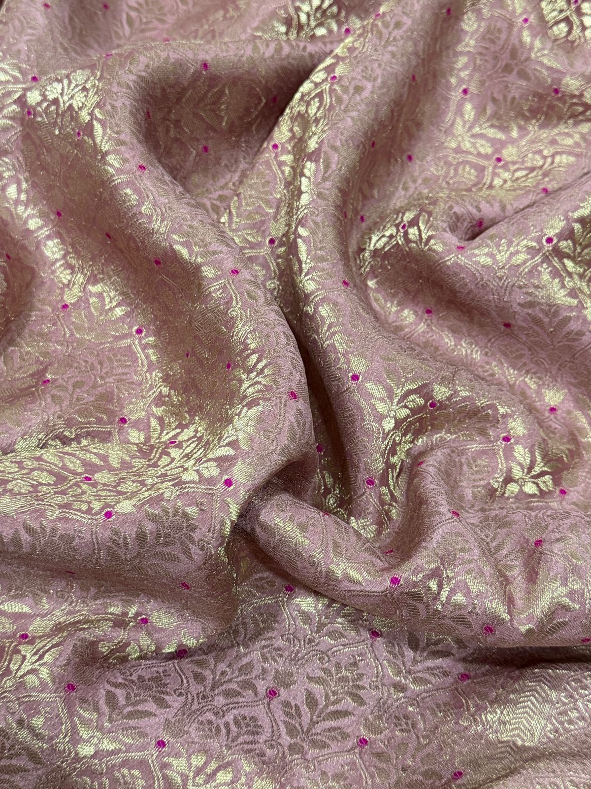Pure Mysore Brocade Crepe Silk Saree
