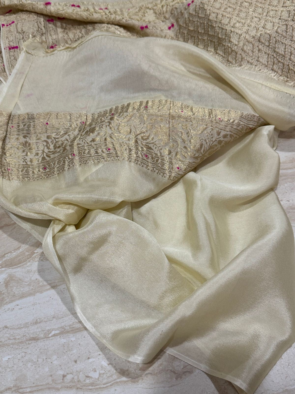 Pure Mysore Brocade Crepe Silk Saree