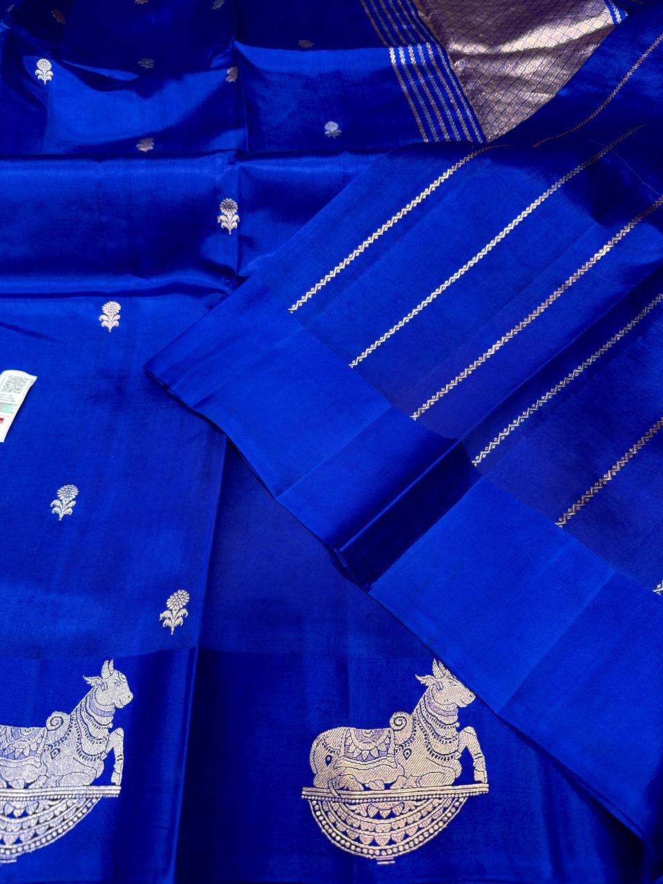 Banarasi Mango Silk (Dyeable Soft Katan Silk) saree