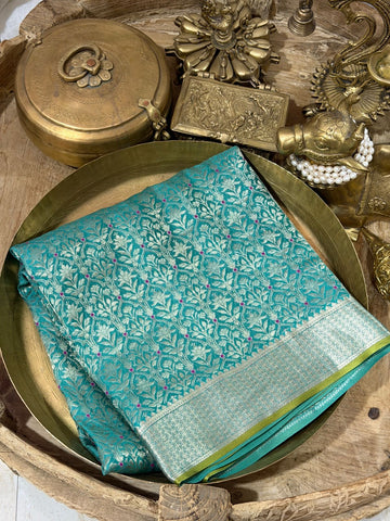 Pure Mysore Brocade Crepe Silk Saree