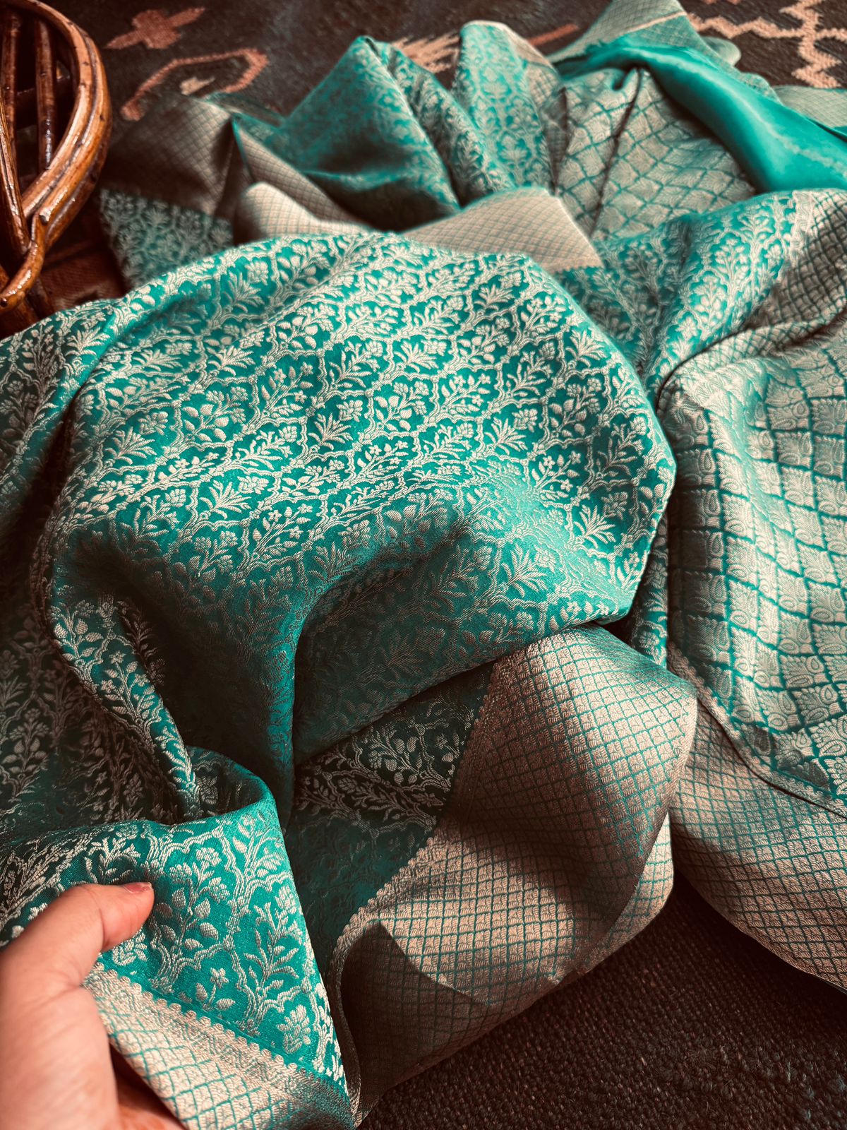 Pure Mysore Brocade Crepe Silk Saree