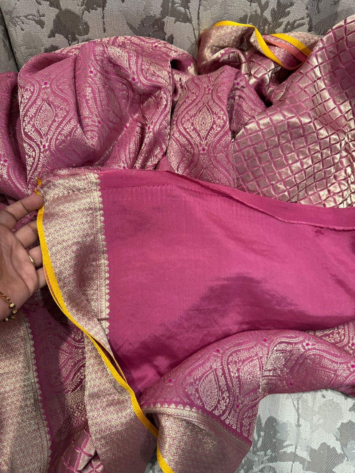 Pure Mysore Brocade Crepe Silk Saree