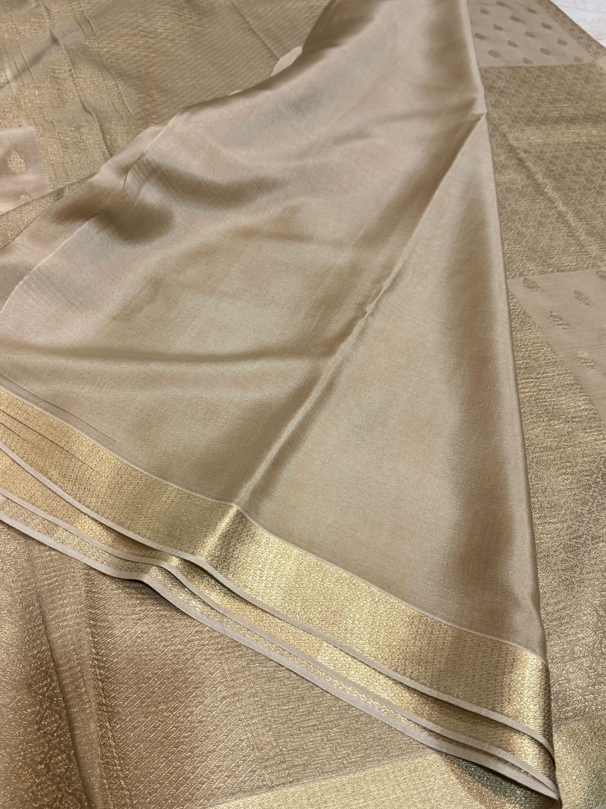Pure Mysore Crepe Silk Saree
