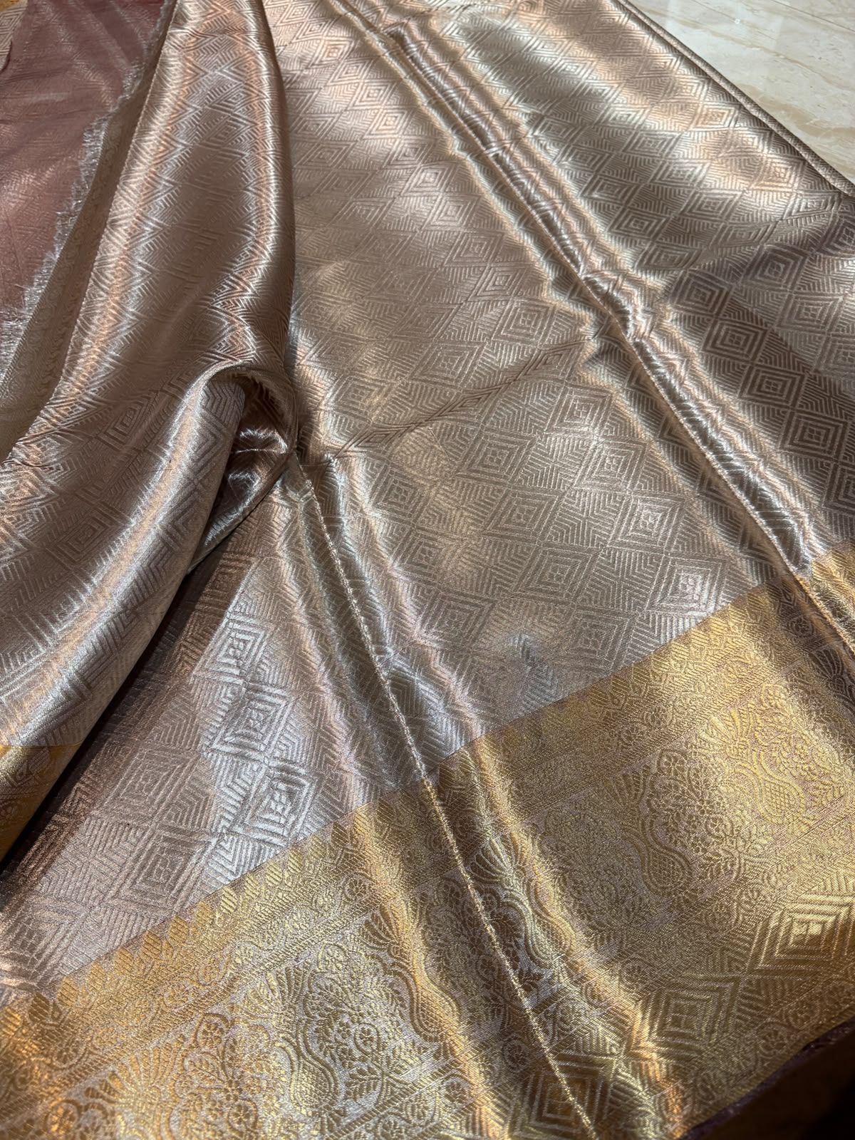 Banarasi Soft Tissue Brocade Saree