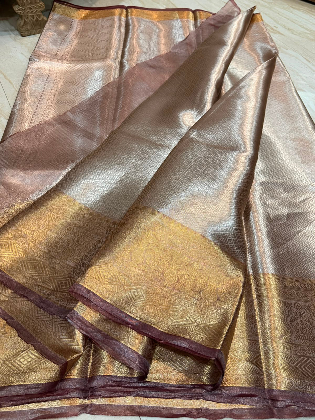 Banarasi Soft Tissue Brocade Saree