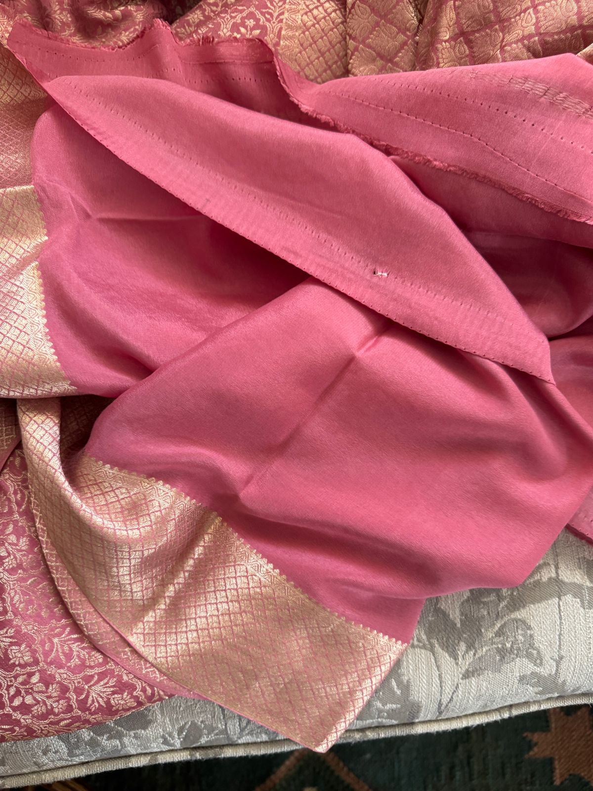 Pure Mysore Brocade Crepe Silk Saree