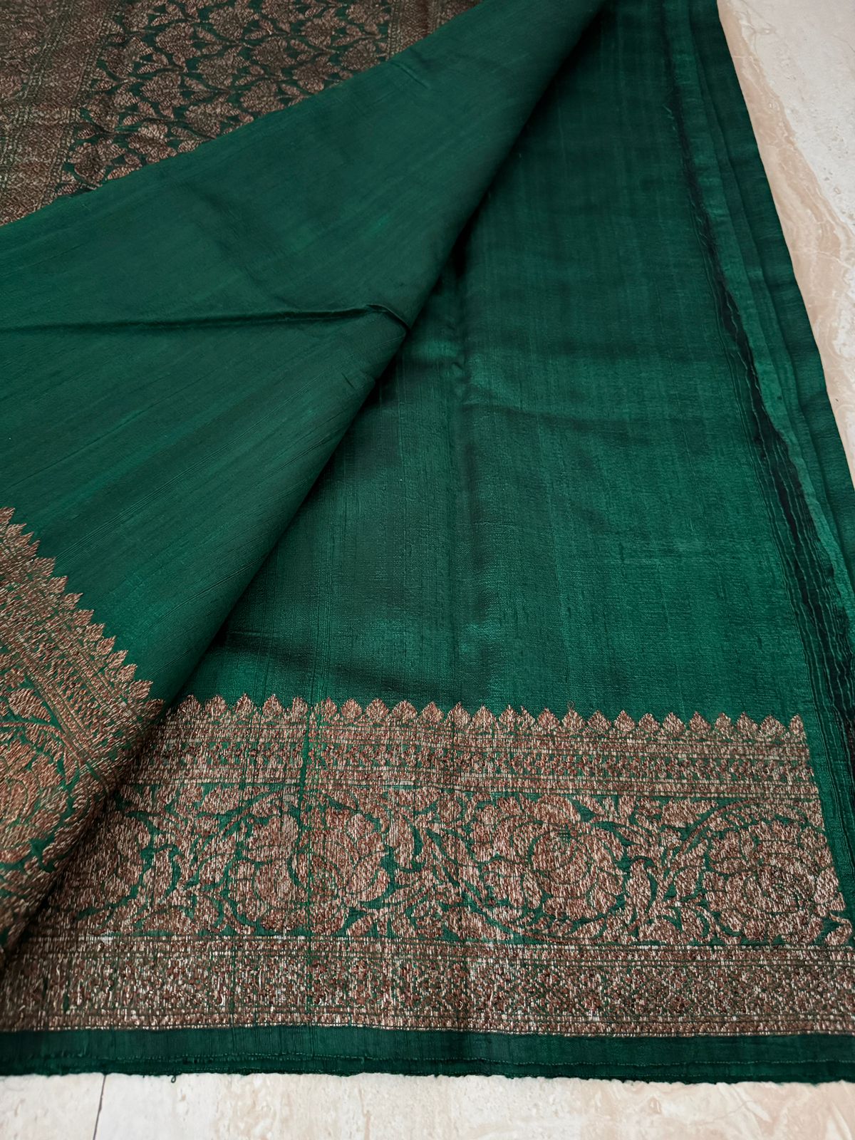 Pure Handloom Raw Silk Banarasi Saree