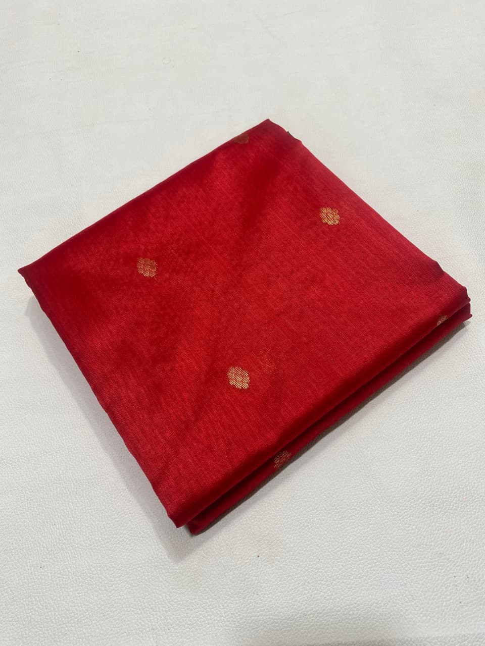 Pure Handwoven Katan Silk Chanderi Saree