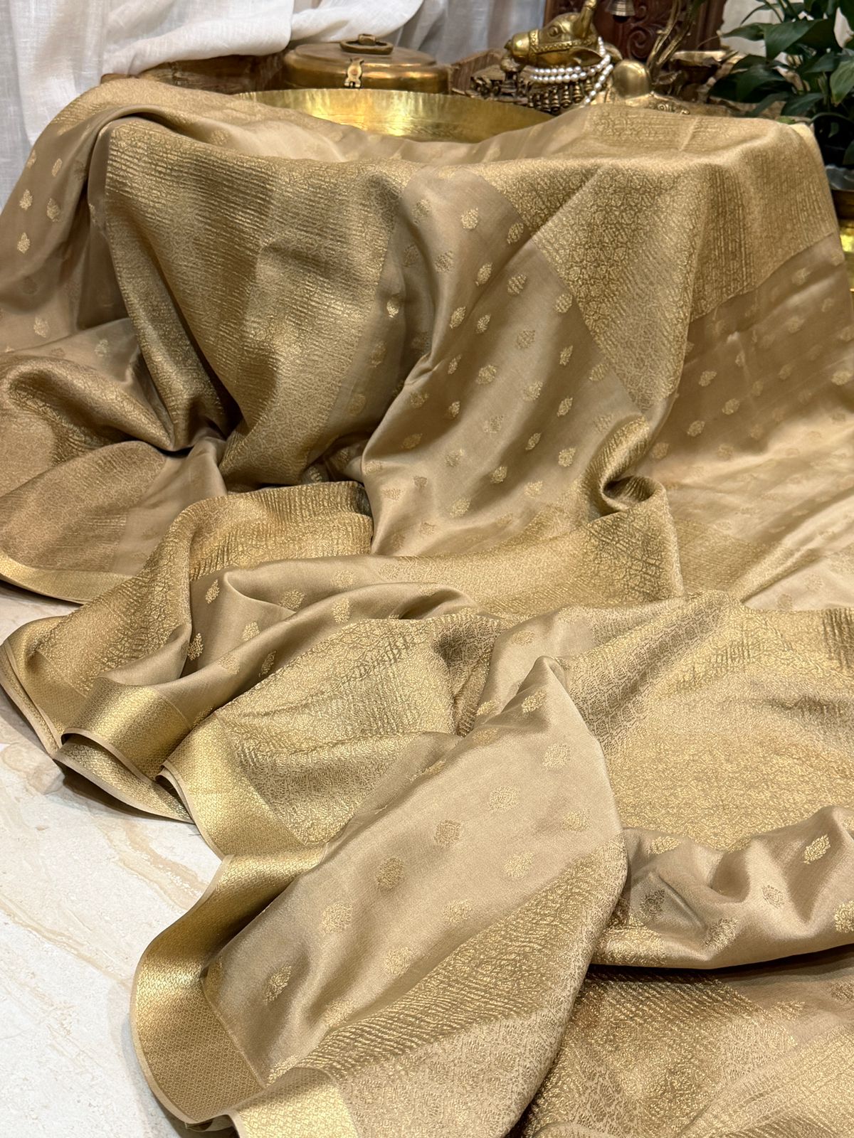 Pure Mysore Crepe Silk Saree