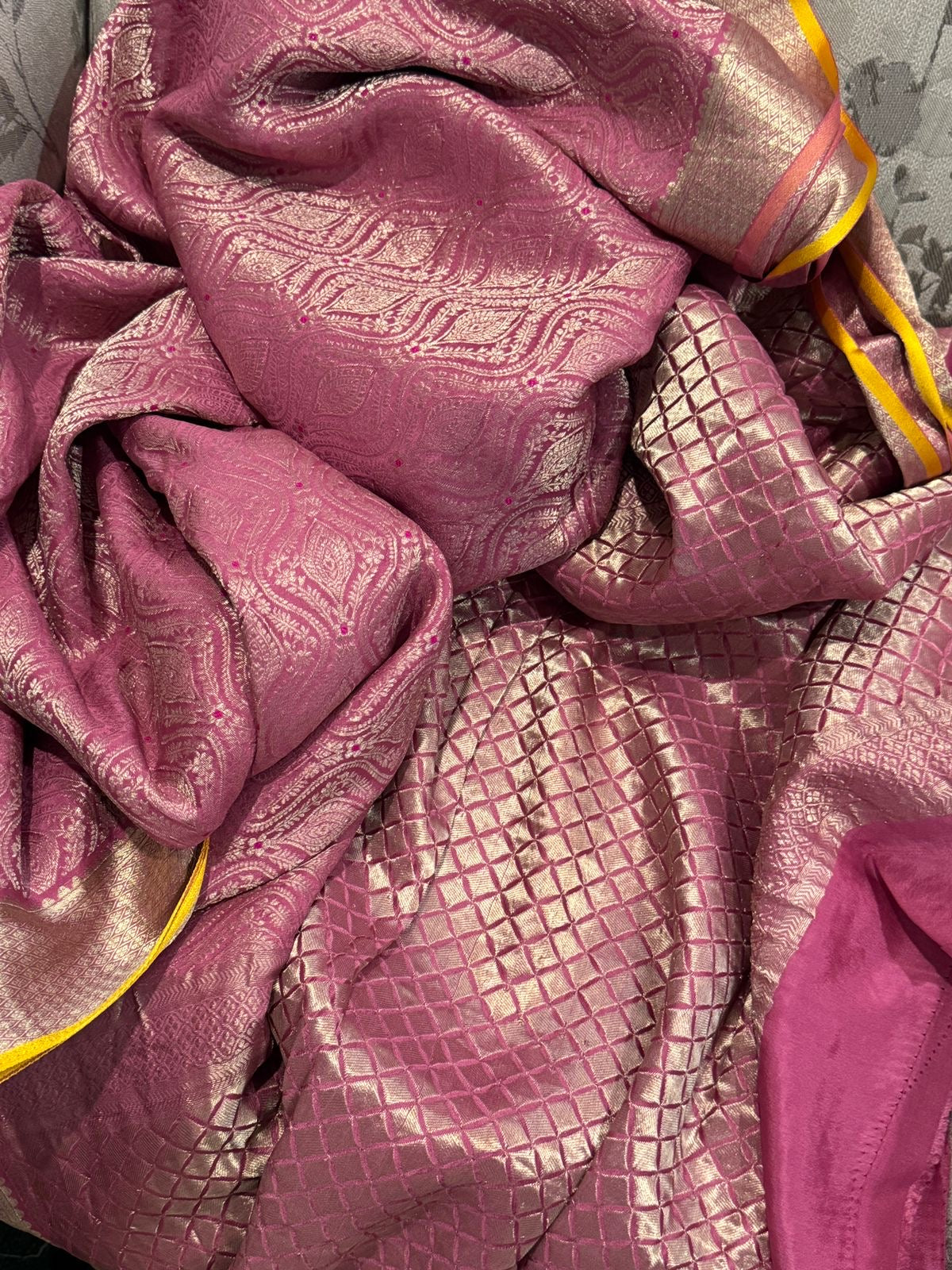 Pure Mysore Brocade Crepe Silk Saree