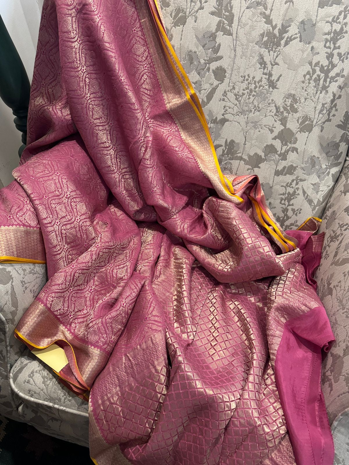 Pure Mysore Brocade Crepe Silk Saree