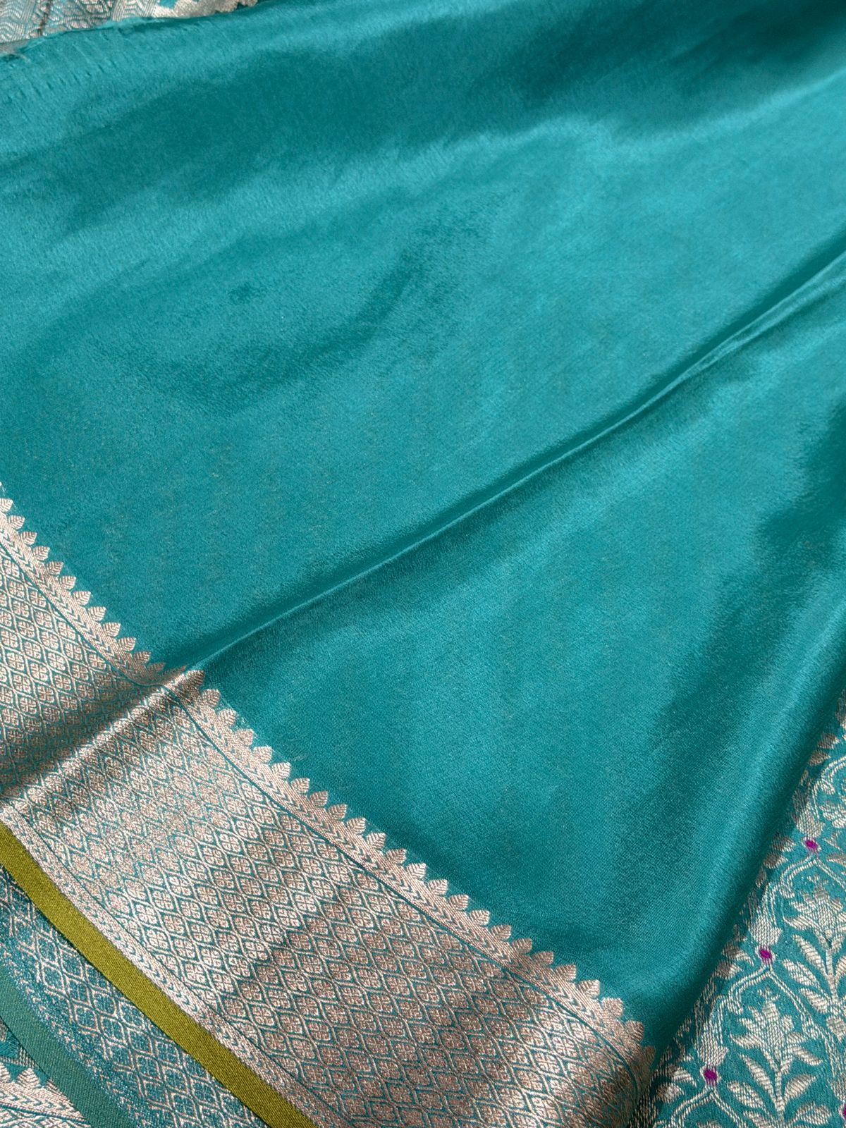 Pure Mysore Brocade Crepe Silk Saree