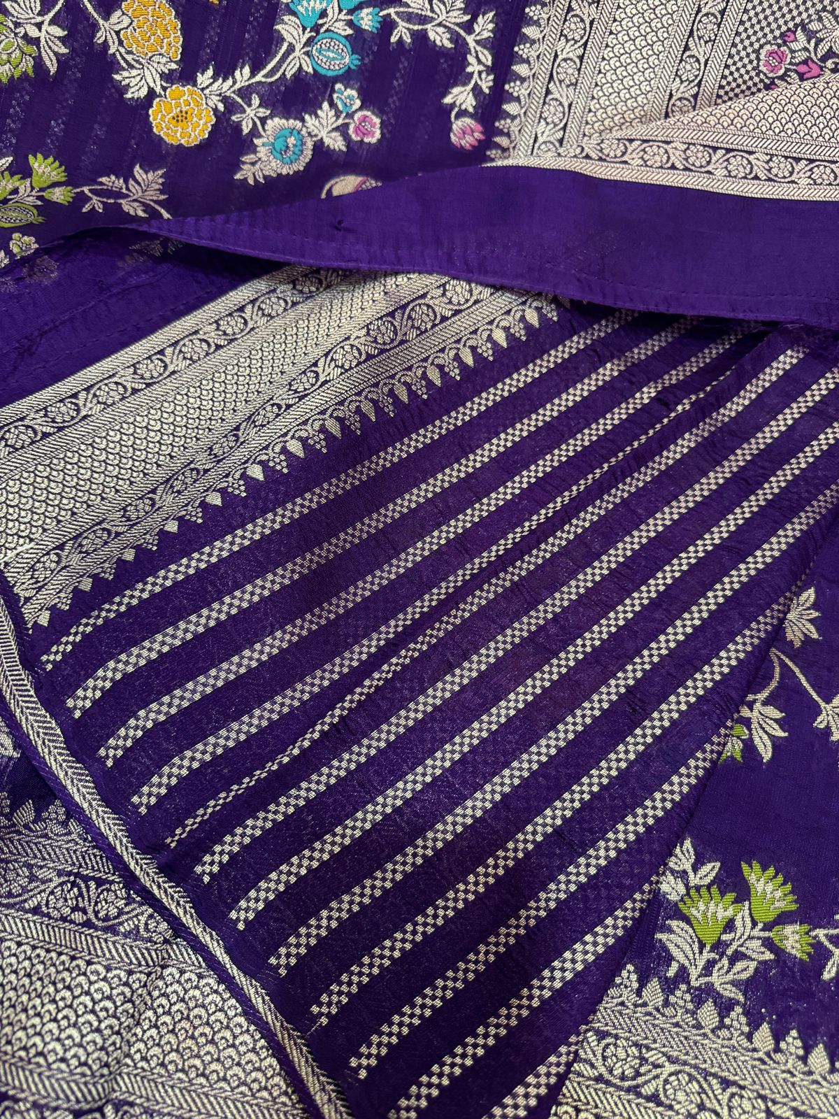Banarasi Viscose Tussar Silk Weave Saree