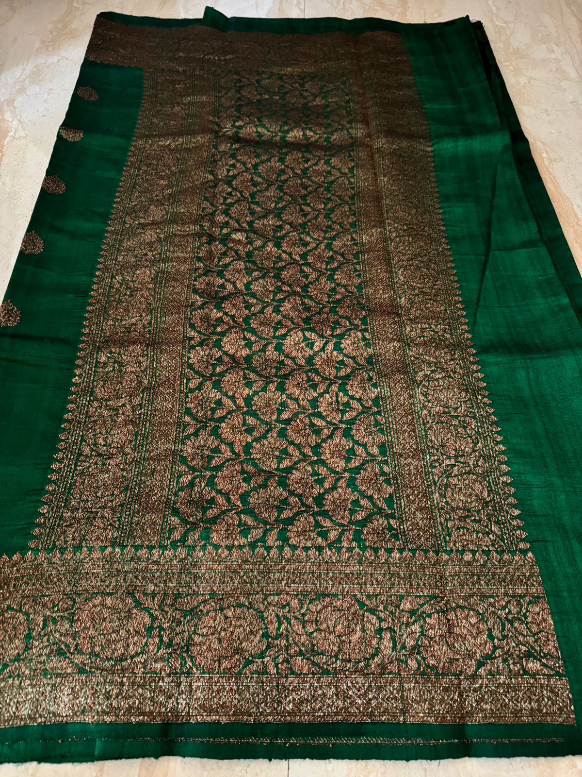 Pure Handloom Raw Silk Banarasi Saree