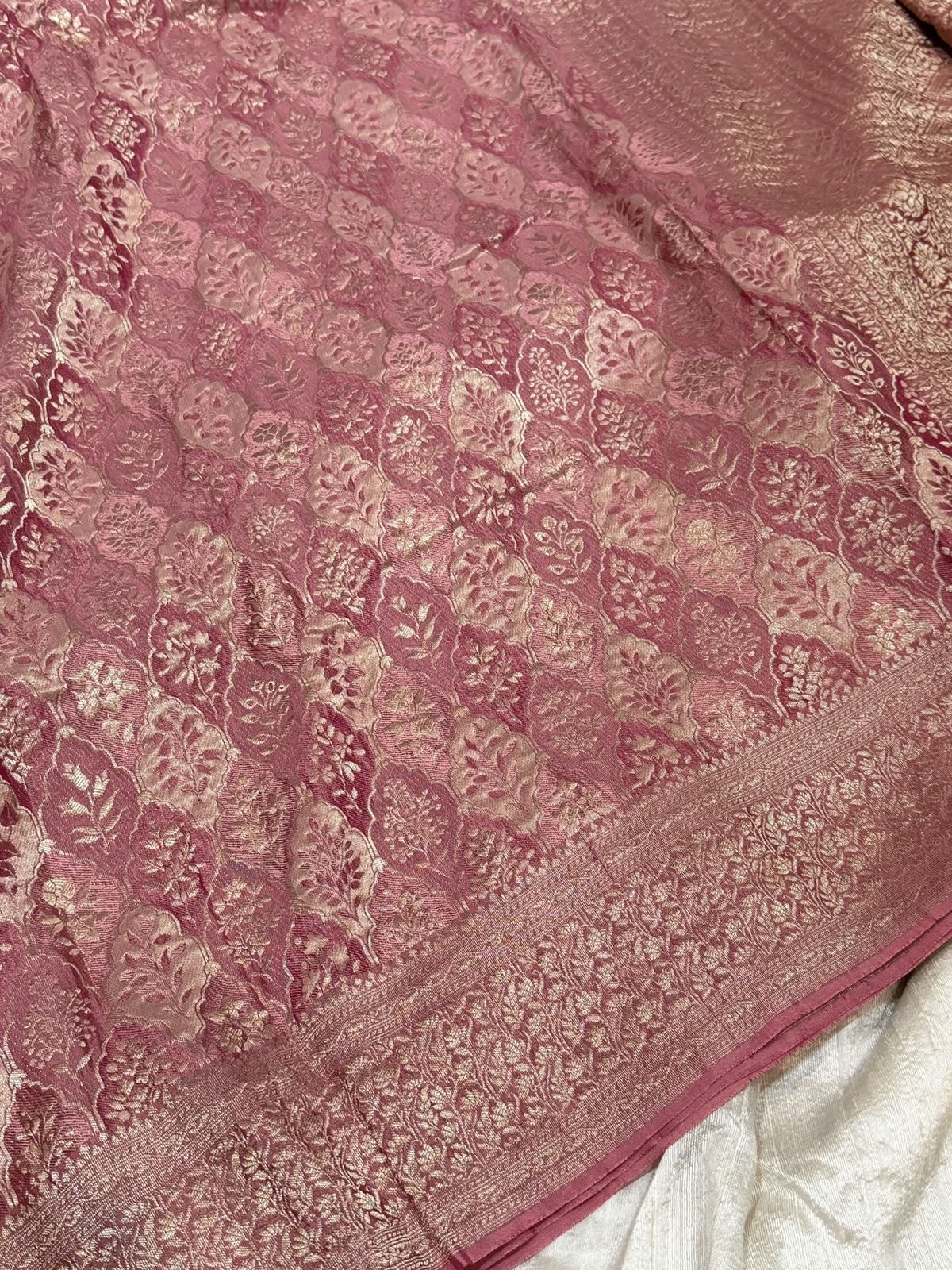 Pure Mysore Brocade Crepe Silk Saree