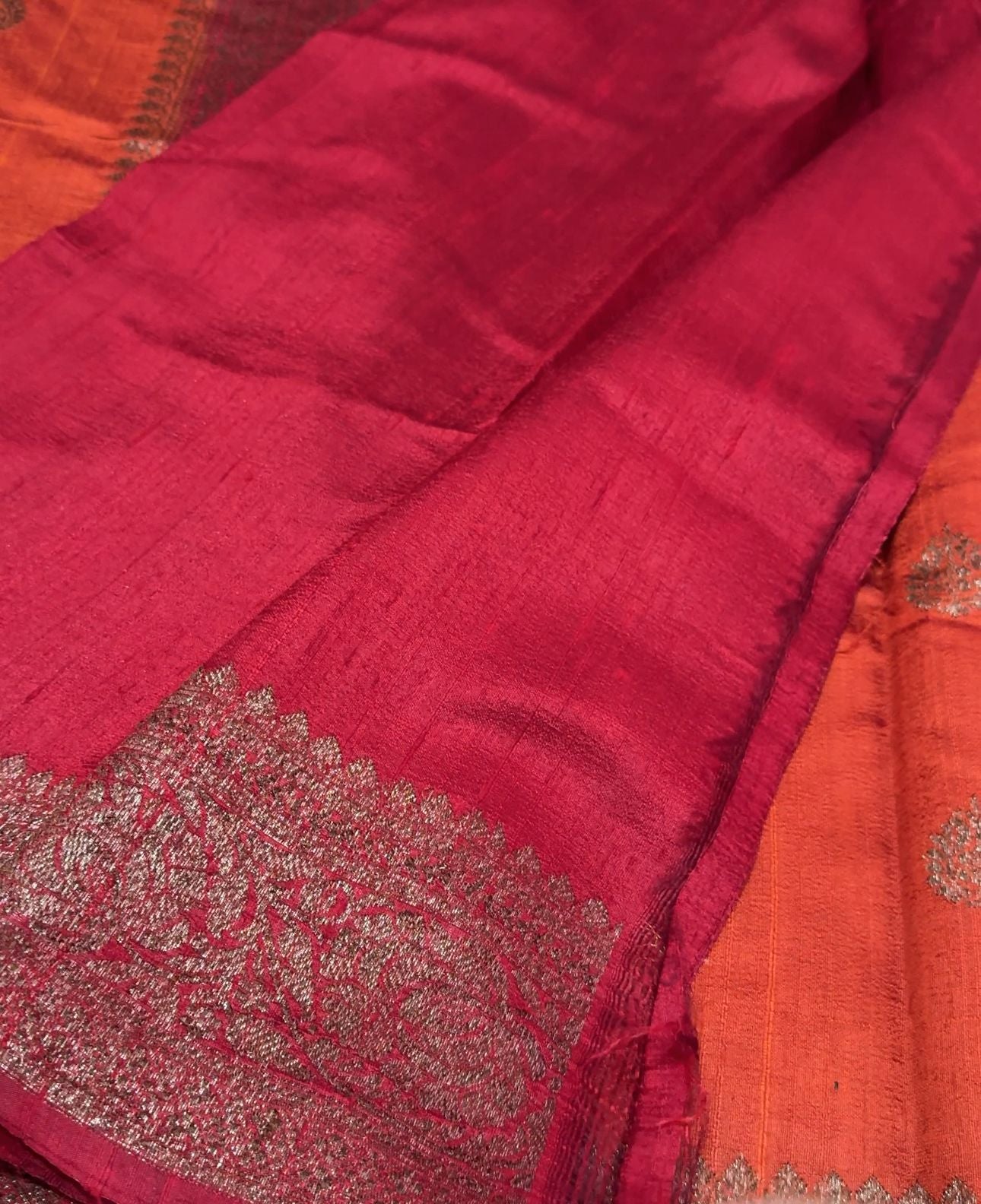 Pure Handloom Raw Silk Banarasi Saree