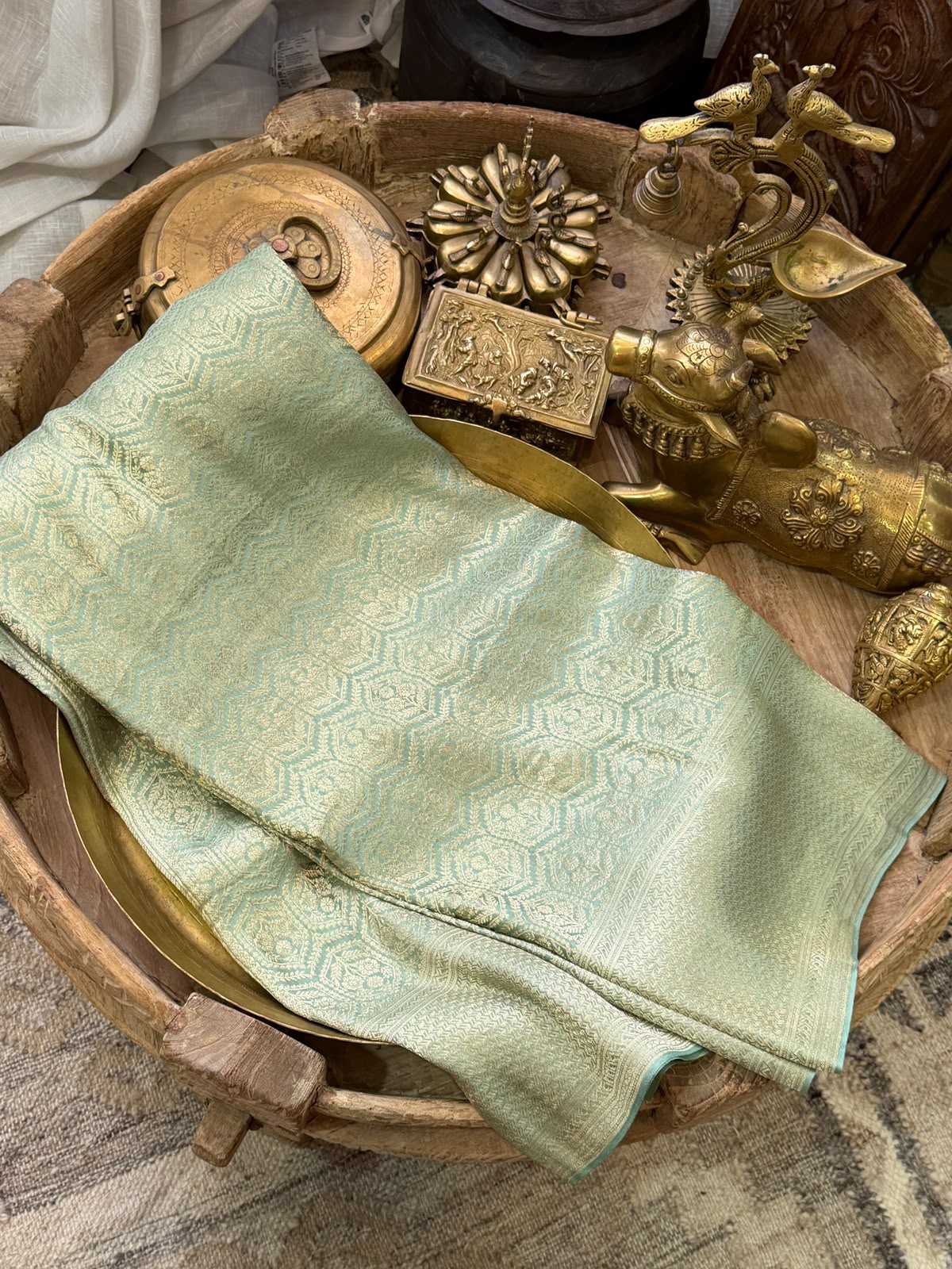 Mysore Brocade Crepe Silk Saree