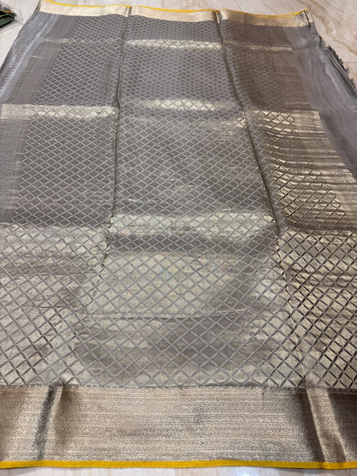 Pure Mysore Brocade Crepe Silk Saree