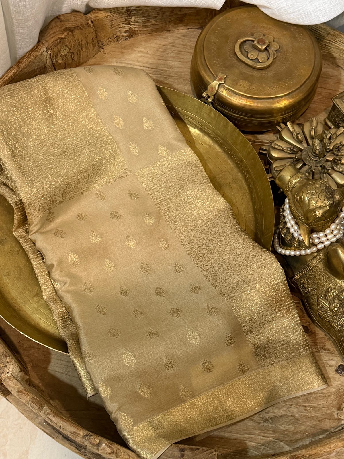 Pure Mysore Crepe Silk Saree