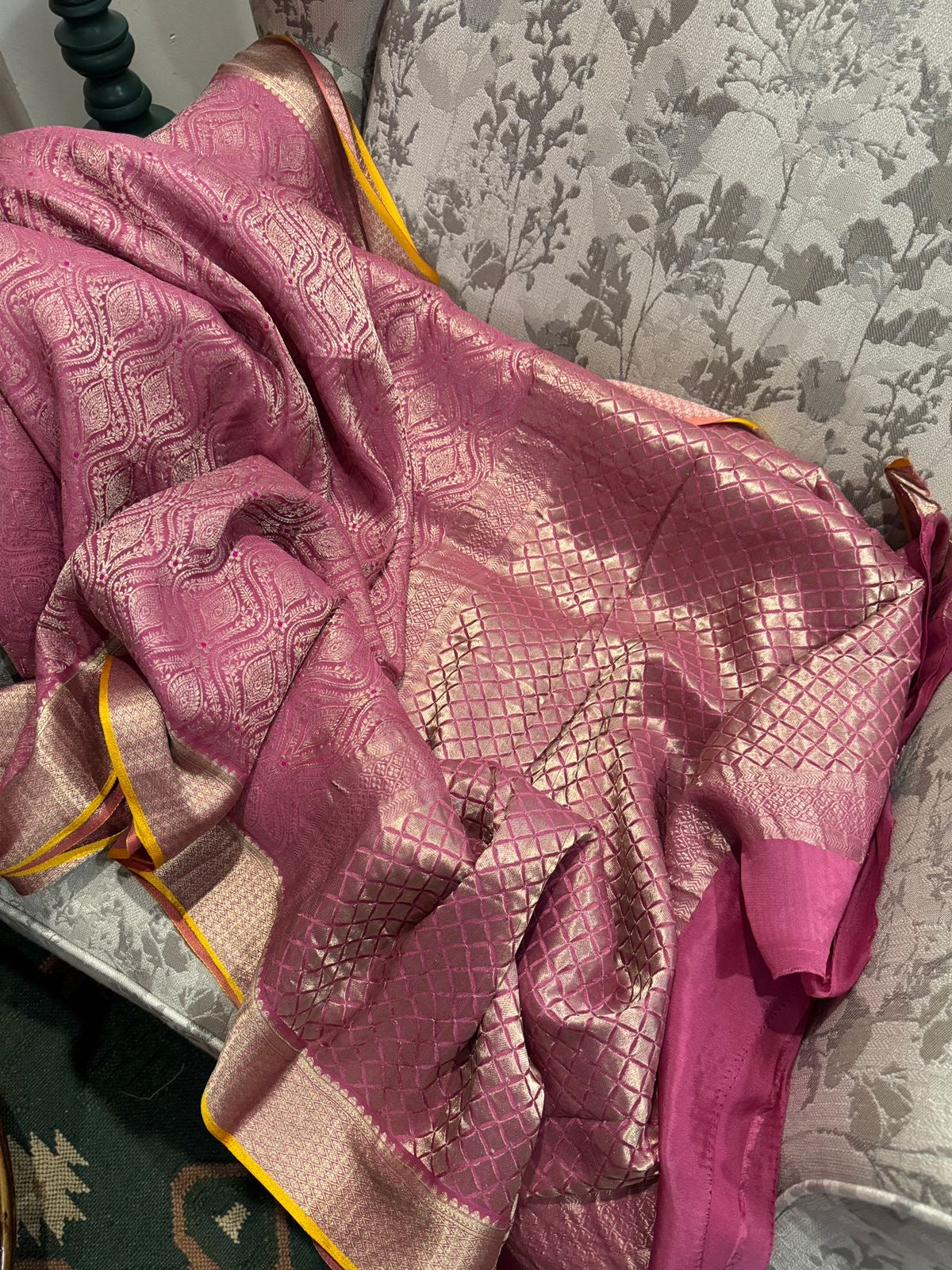 Pure Mysore Brocade Crepe Silk Saree