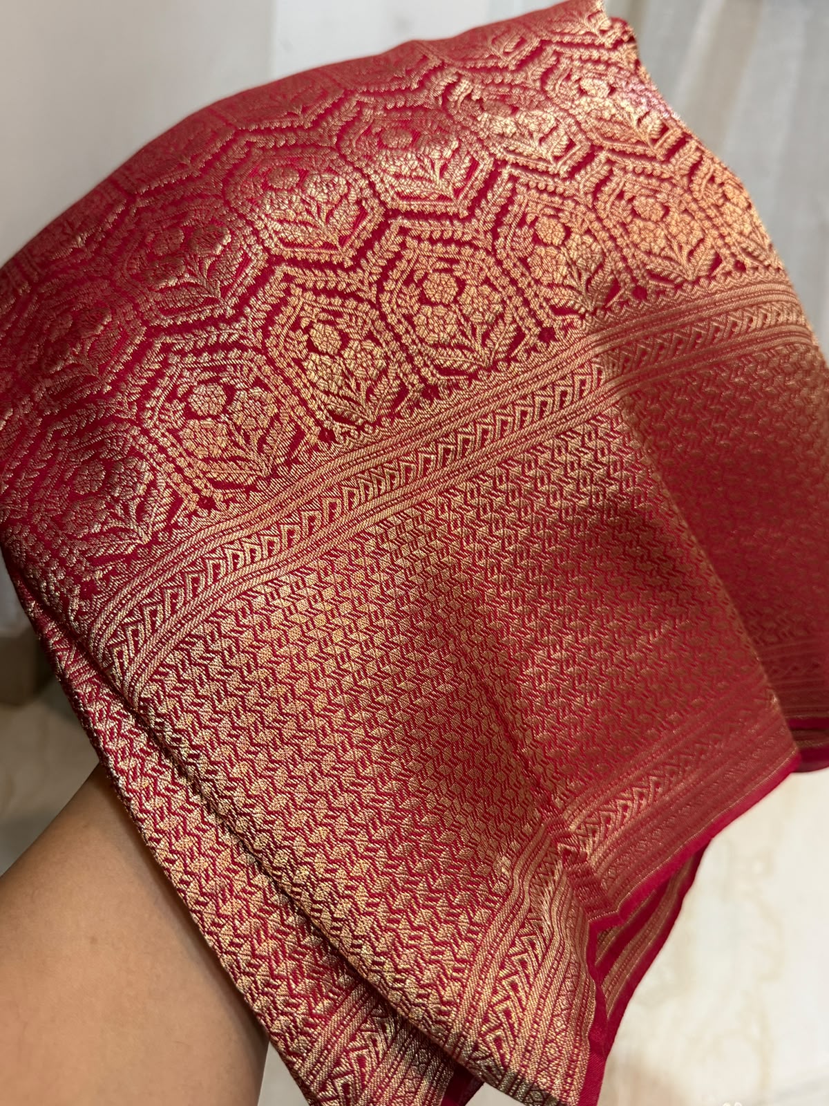 Pure Mysore Brocade Crepe Silk Saree