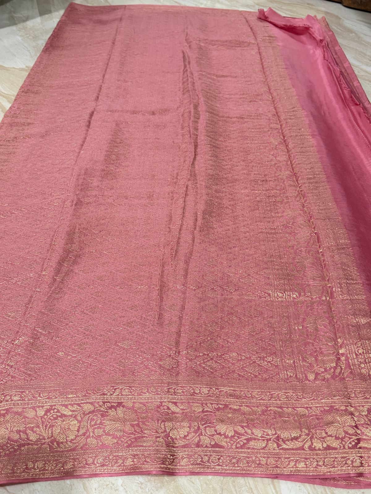 Pure Mysore Brocade Crepe Silk Saree