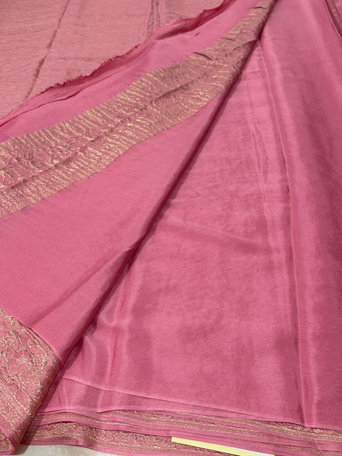 Pure Mysore Brocade Crepe Silk Saree
