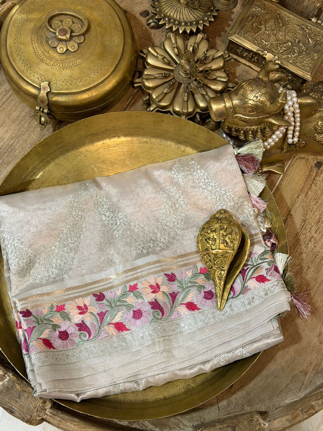 Exclusive Banarasi Soft Tissue Silk Saree
