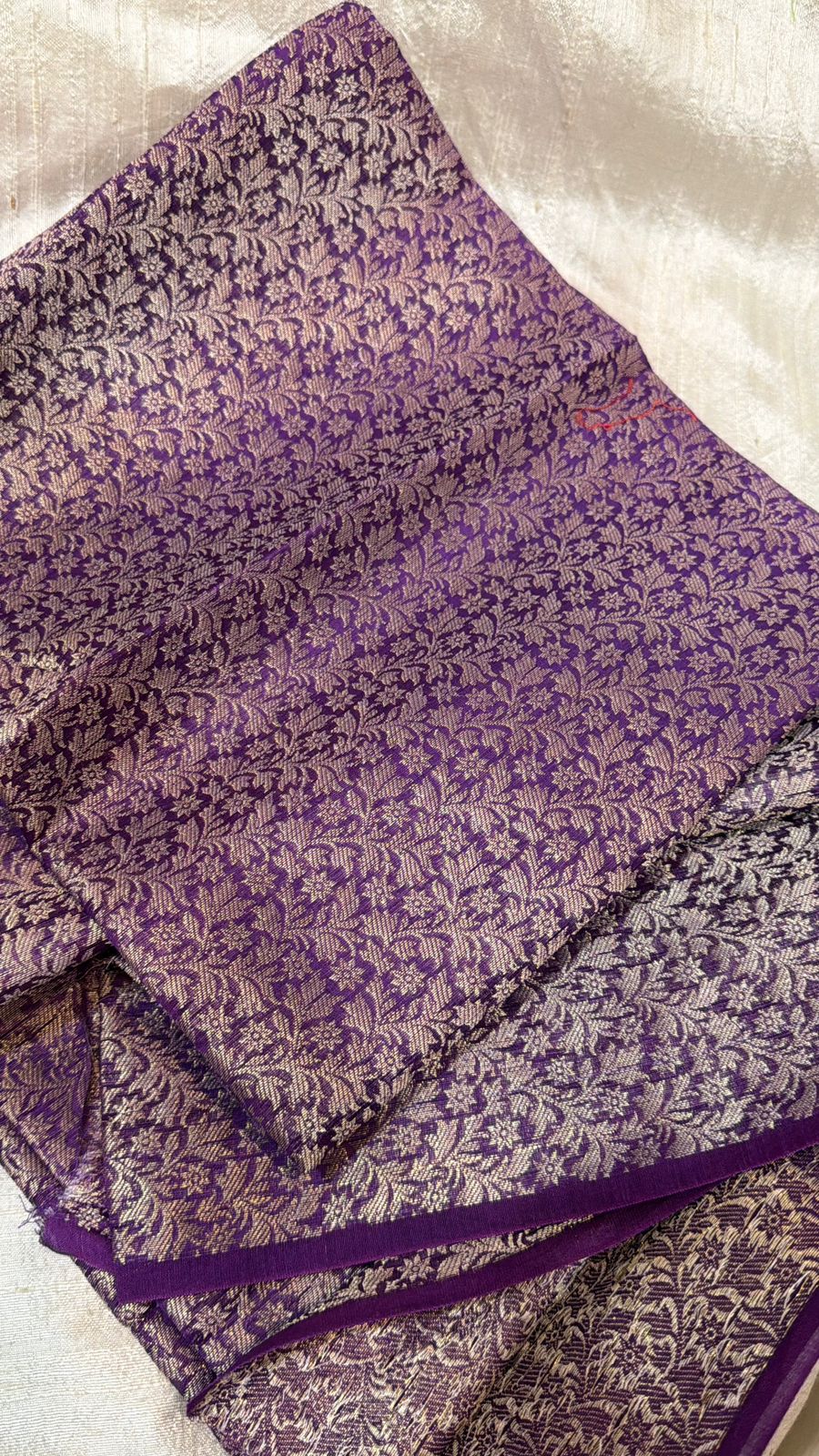 Banarasi Soft Tissue Silk Saree With Tussar Border