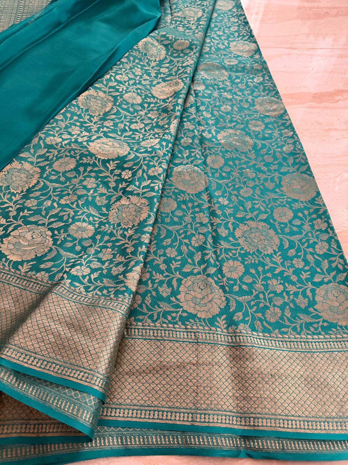 Pure Mysore Brocade Crepe Silk Saree