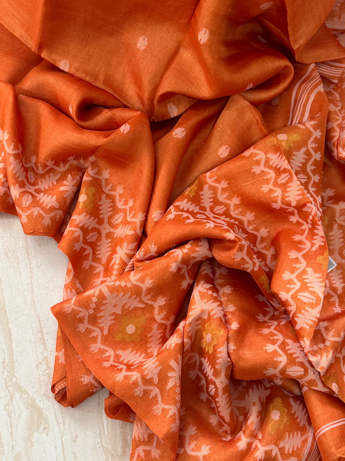 Tussar Handloom Jamdani Saree