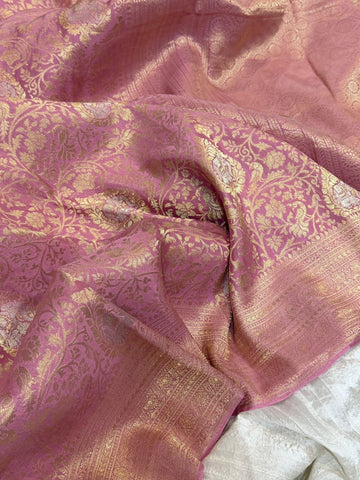 Pure Mysore Brocade Crepe Silk
