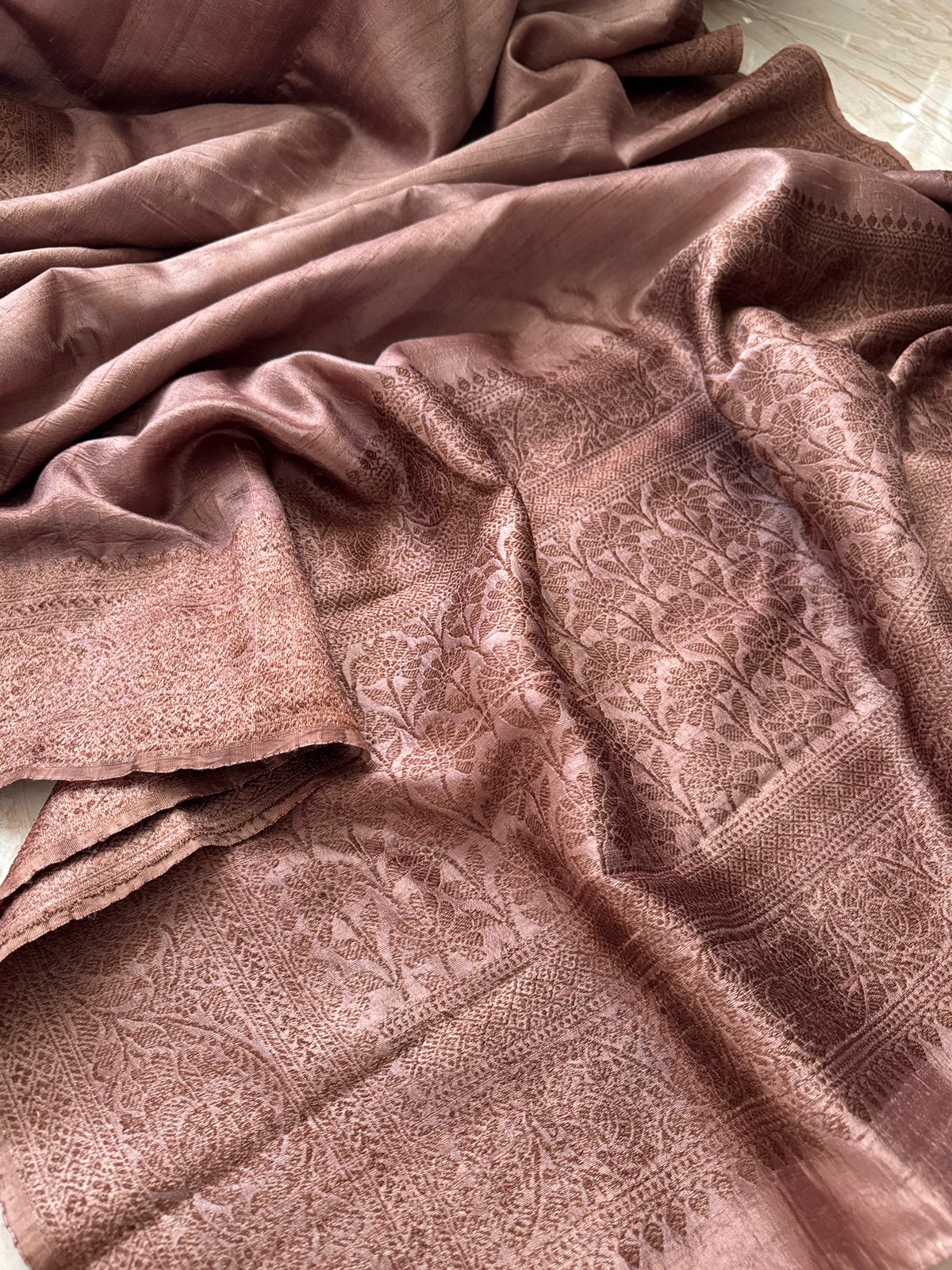 Pure Handloom Raw Silk Banarasi Saree