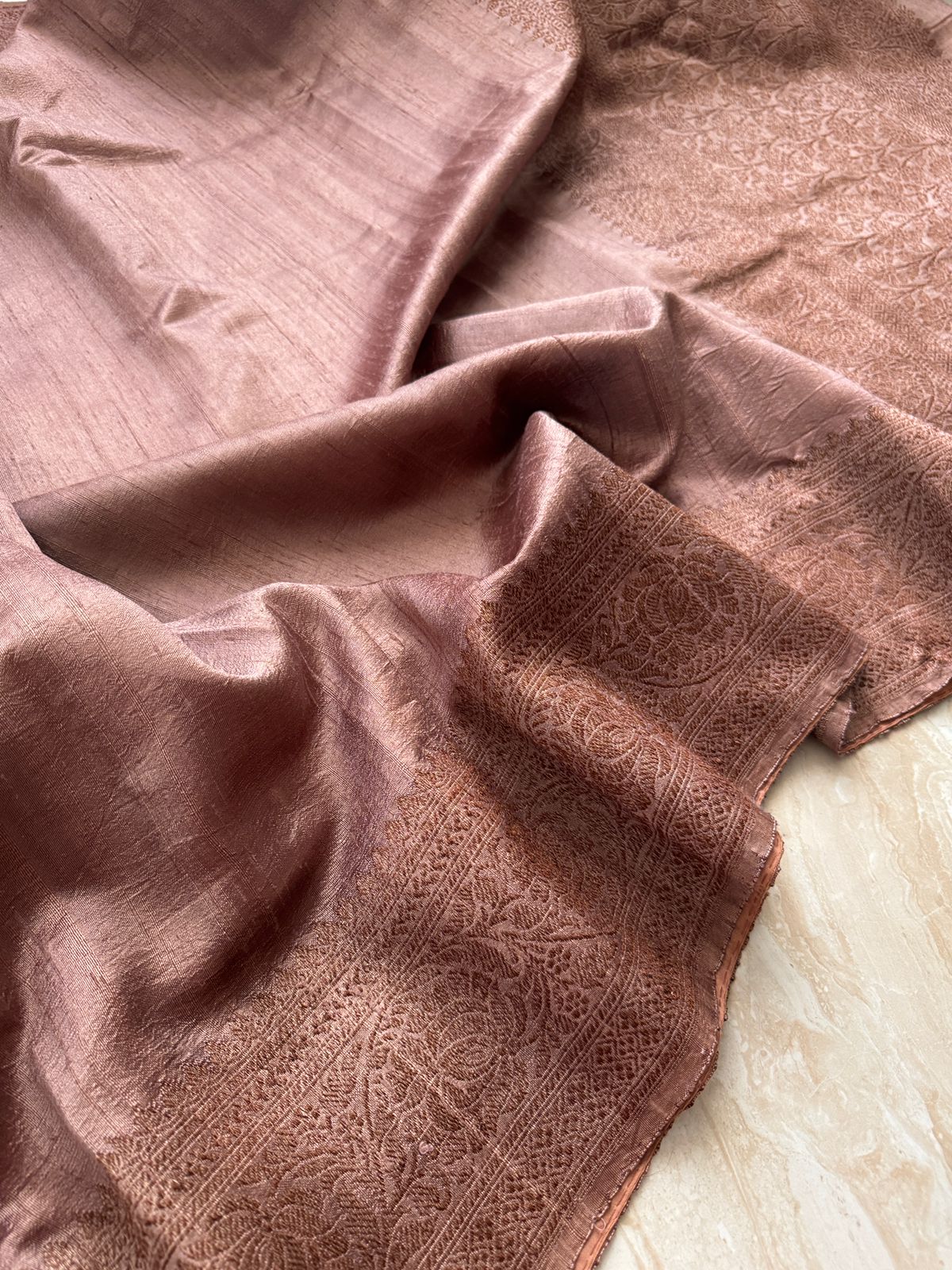 Pure Handloom Raw Silk Banarasi Saree
