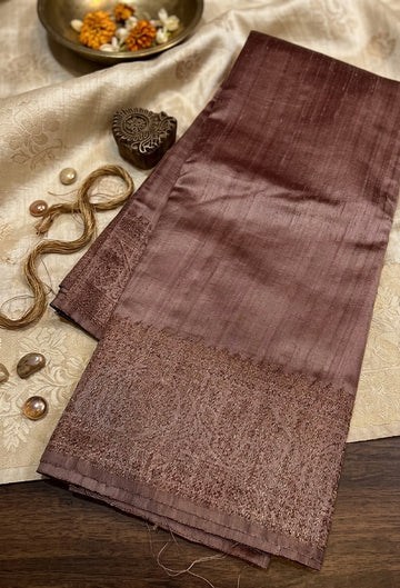 Pure Handloom Raw Silk Banarasi Saree