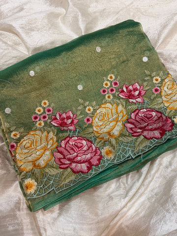 Banarasi Soft Tissue Silk Saree – Timeless Grace in Every Drape
