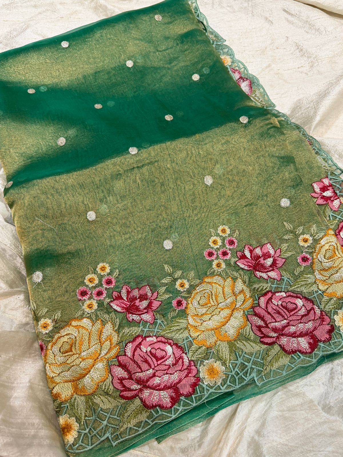 Banarasi Soft Tissue Silk Saree – Timeless Grace in Every Drape