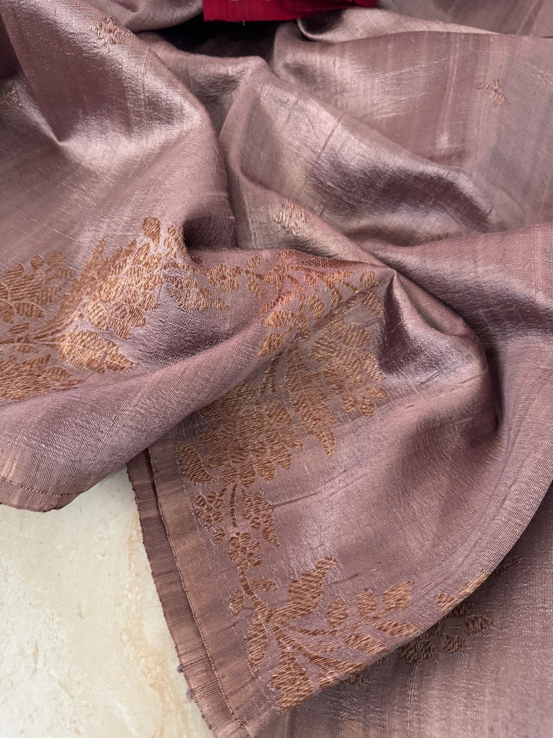 Pure Handloom Raw Silk Banarasi Saree