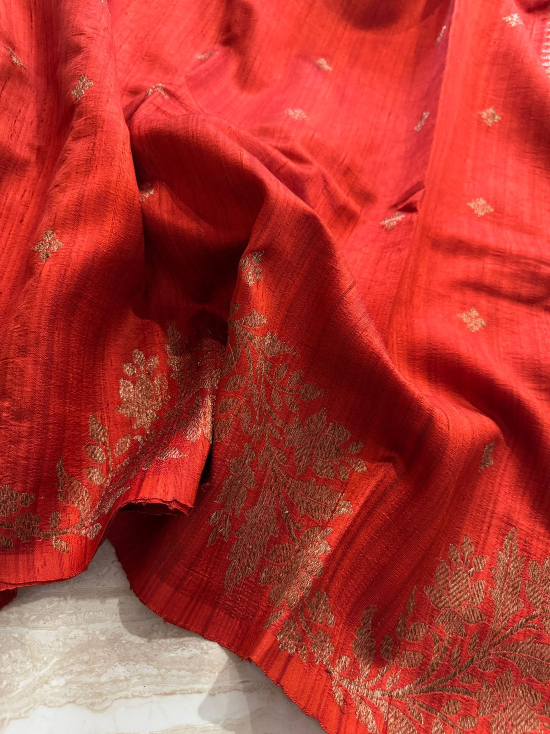 Pure Handloom Raw Silk Banarasi Saree