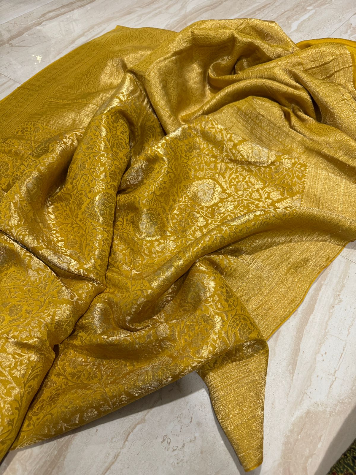 Pure Mysore Brocade Crepe Silk Saree