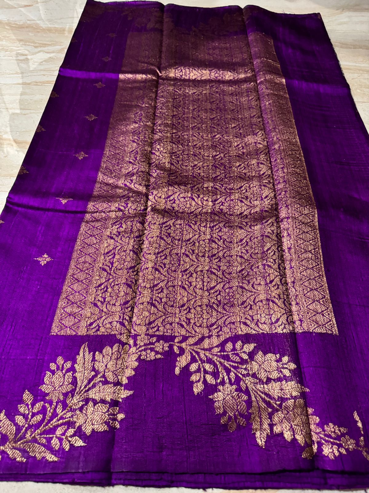 Pure Handloom Raw Silk Banarasi Saree