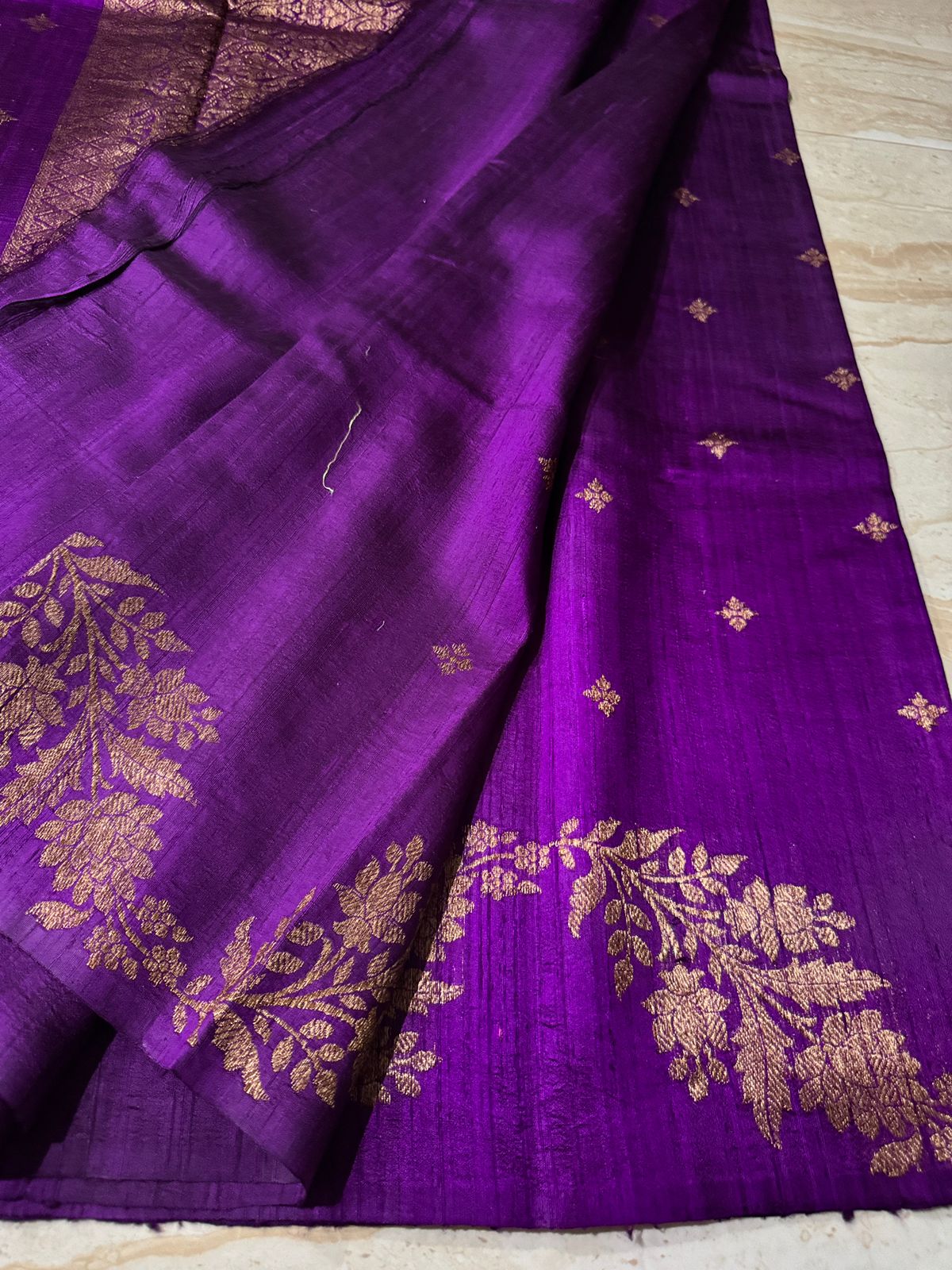 Pure Handloom Raw Silk Banarasi Saree