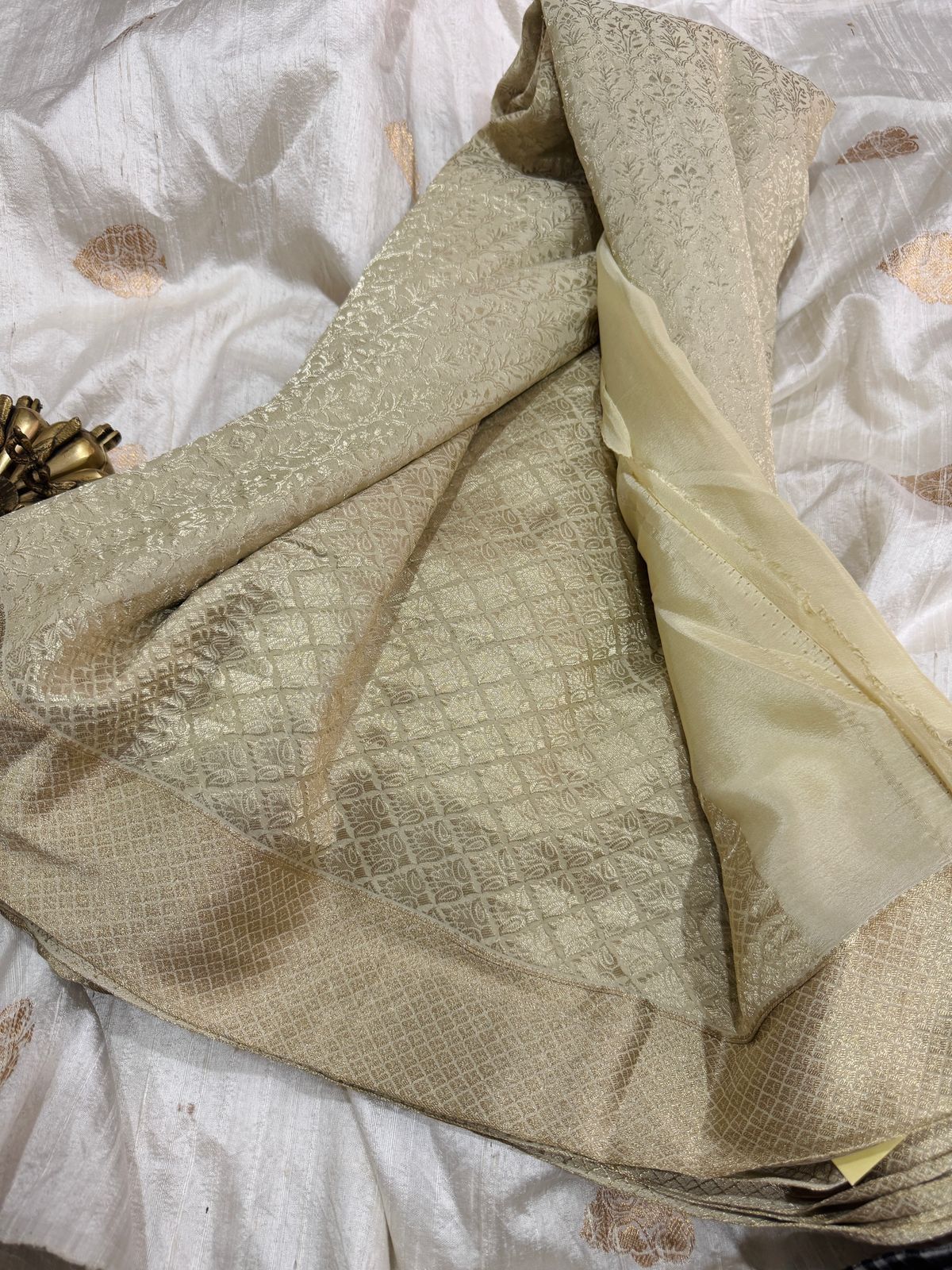 Pure Mysore Brocade Crepe Silk Saree