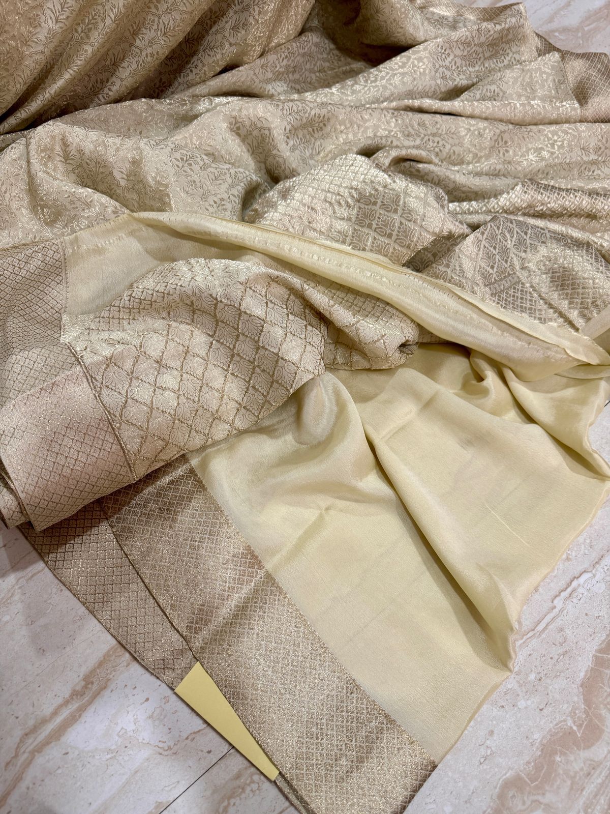 Pure Mysore Brocade Crepe Silk Saree