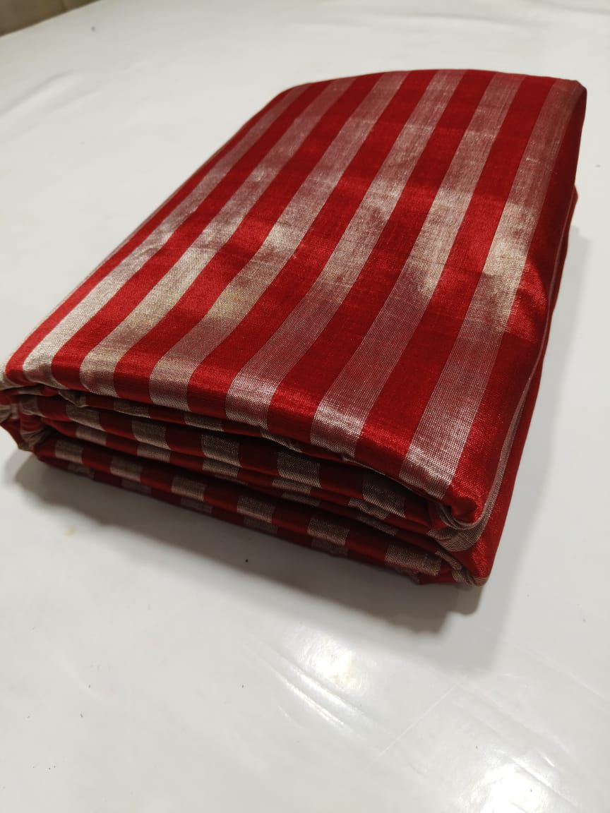Handloom Tissue Silk Saree with Metallic Sheen