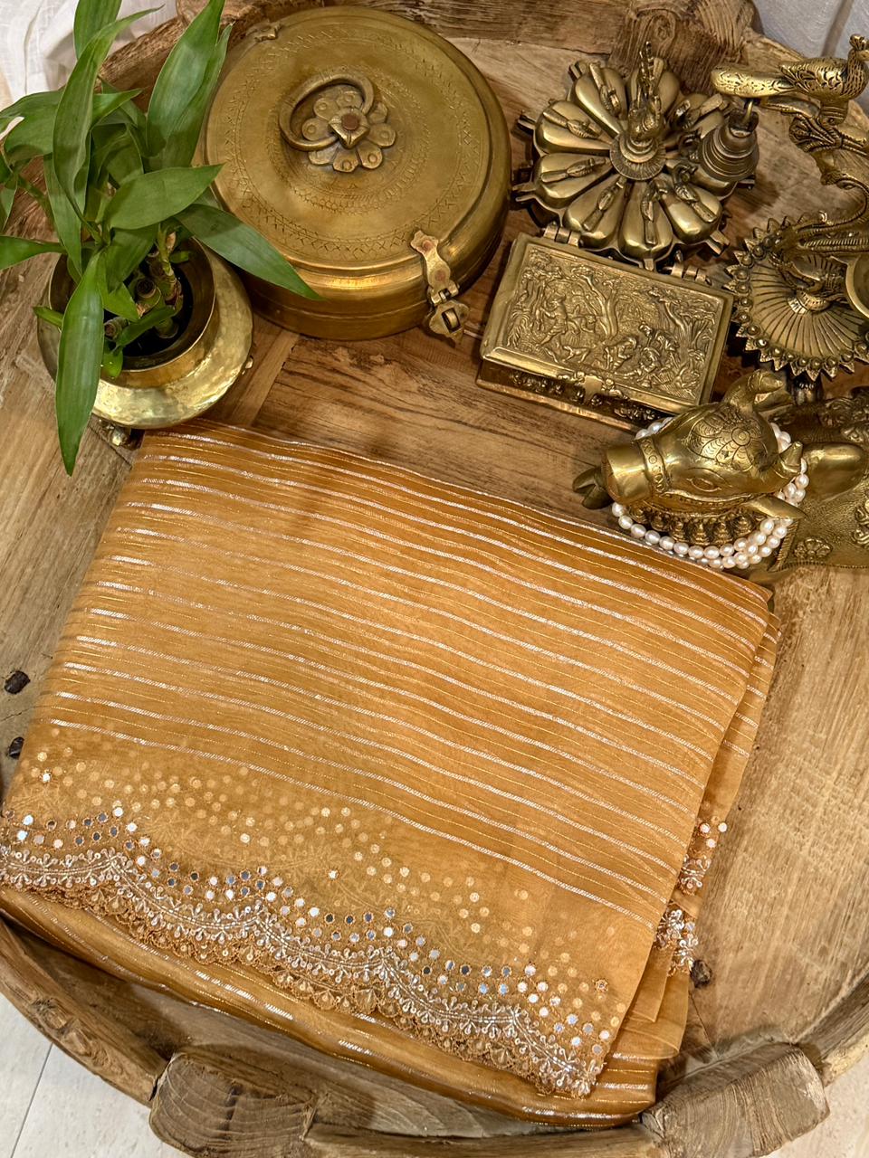 Pure Organza Saree – Subtle Shine, Timeless Grace