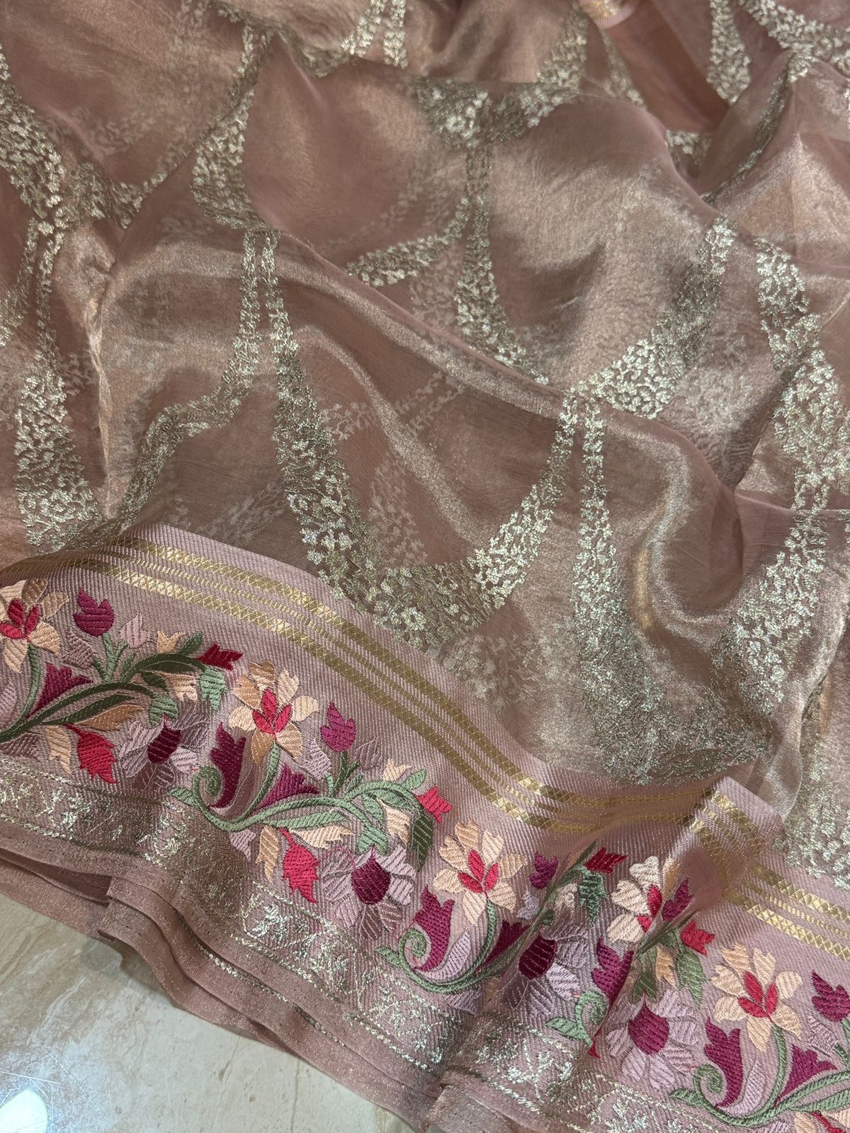 Exclusive Banarasi Soft Tissue Silk Saree