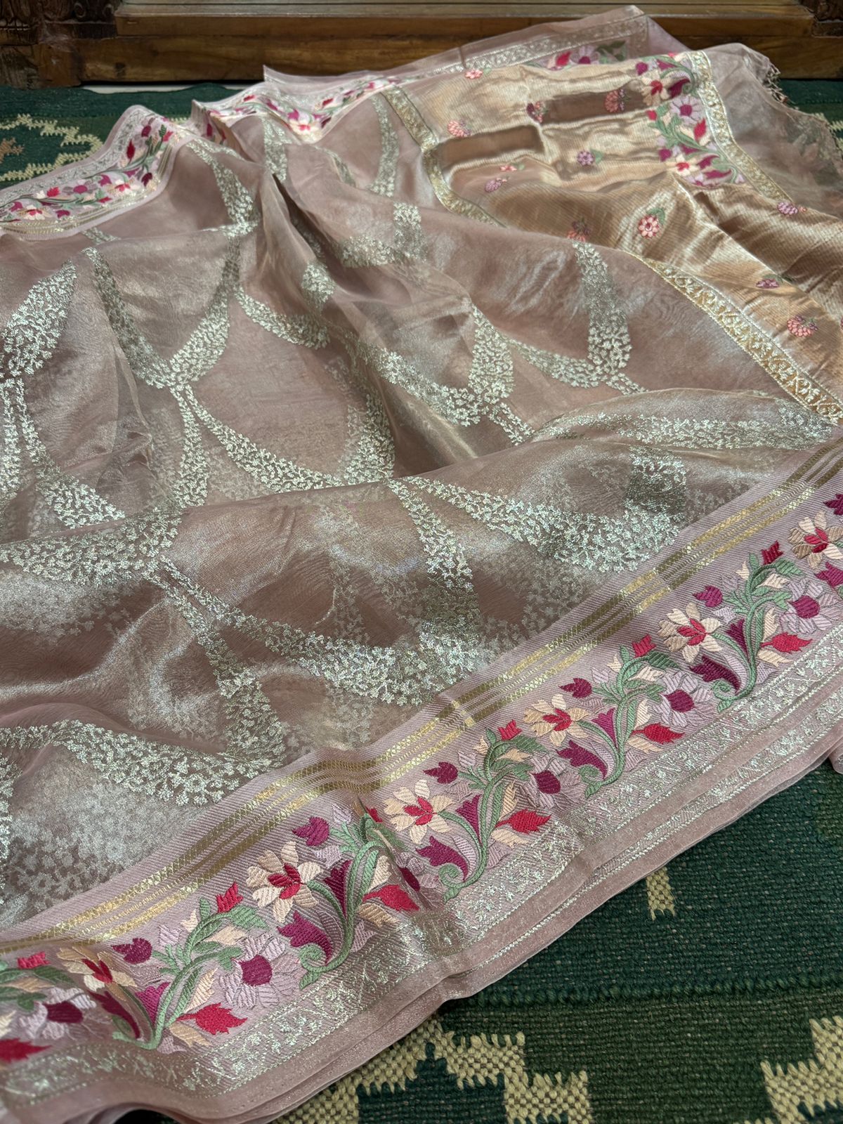 Exclusive Banarasi Soft Tissue Silk Saree