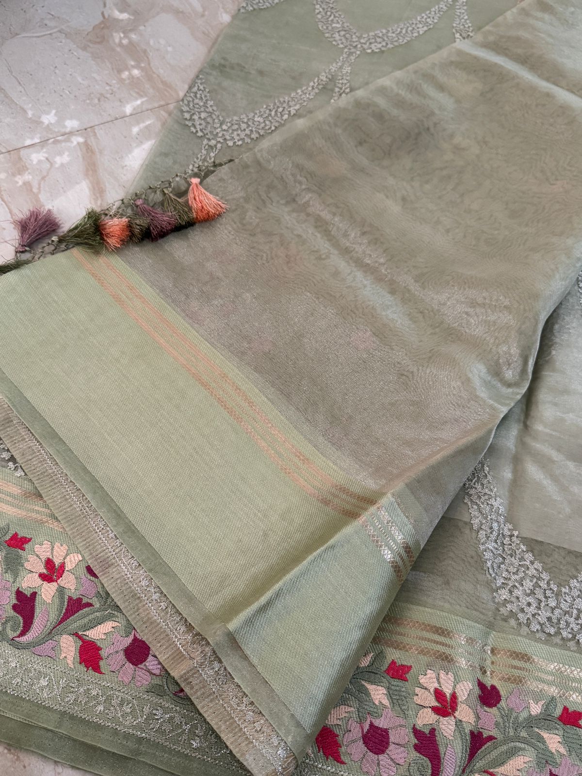 Exclusive Banarasi Soft Tissue Silk Saree